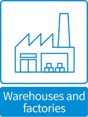 Warehouses and factories