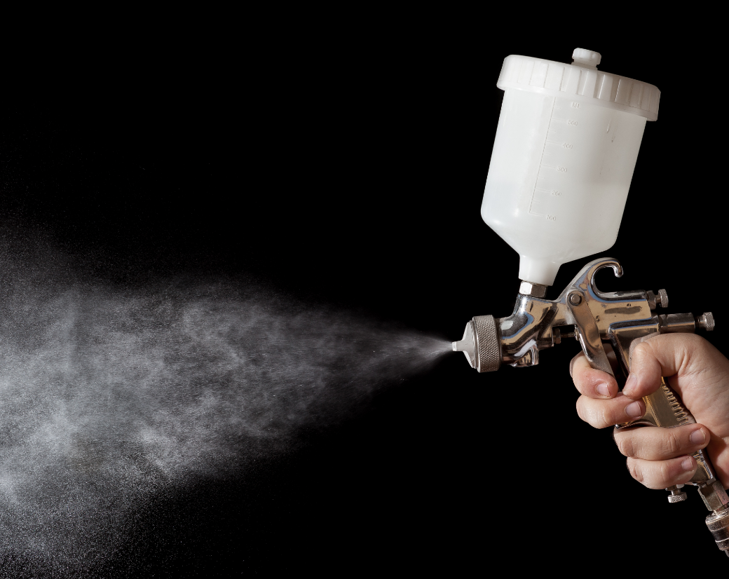 We want to stop using spray paint.