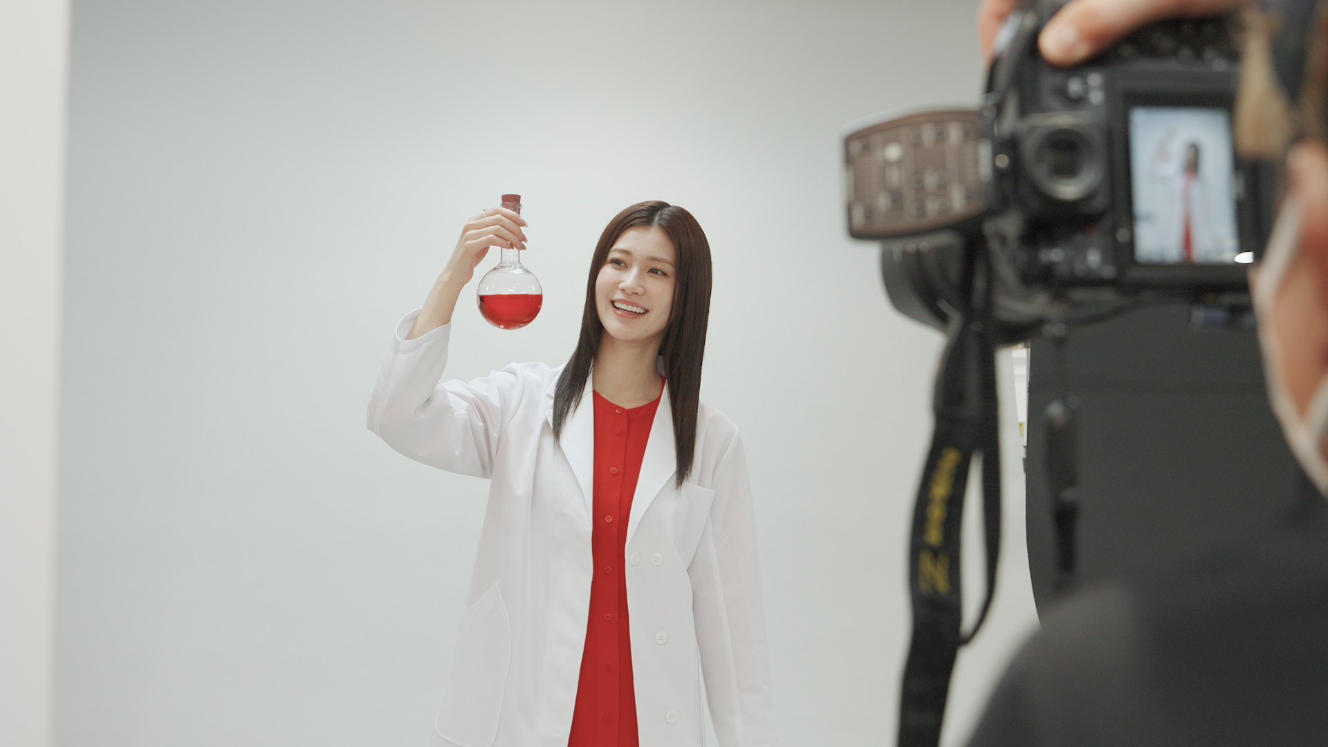 新企業CM撮影風景