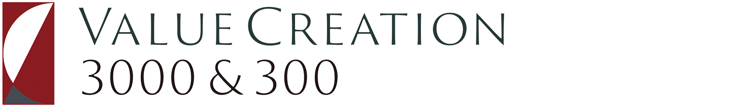 Value Creation 3000 & 300